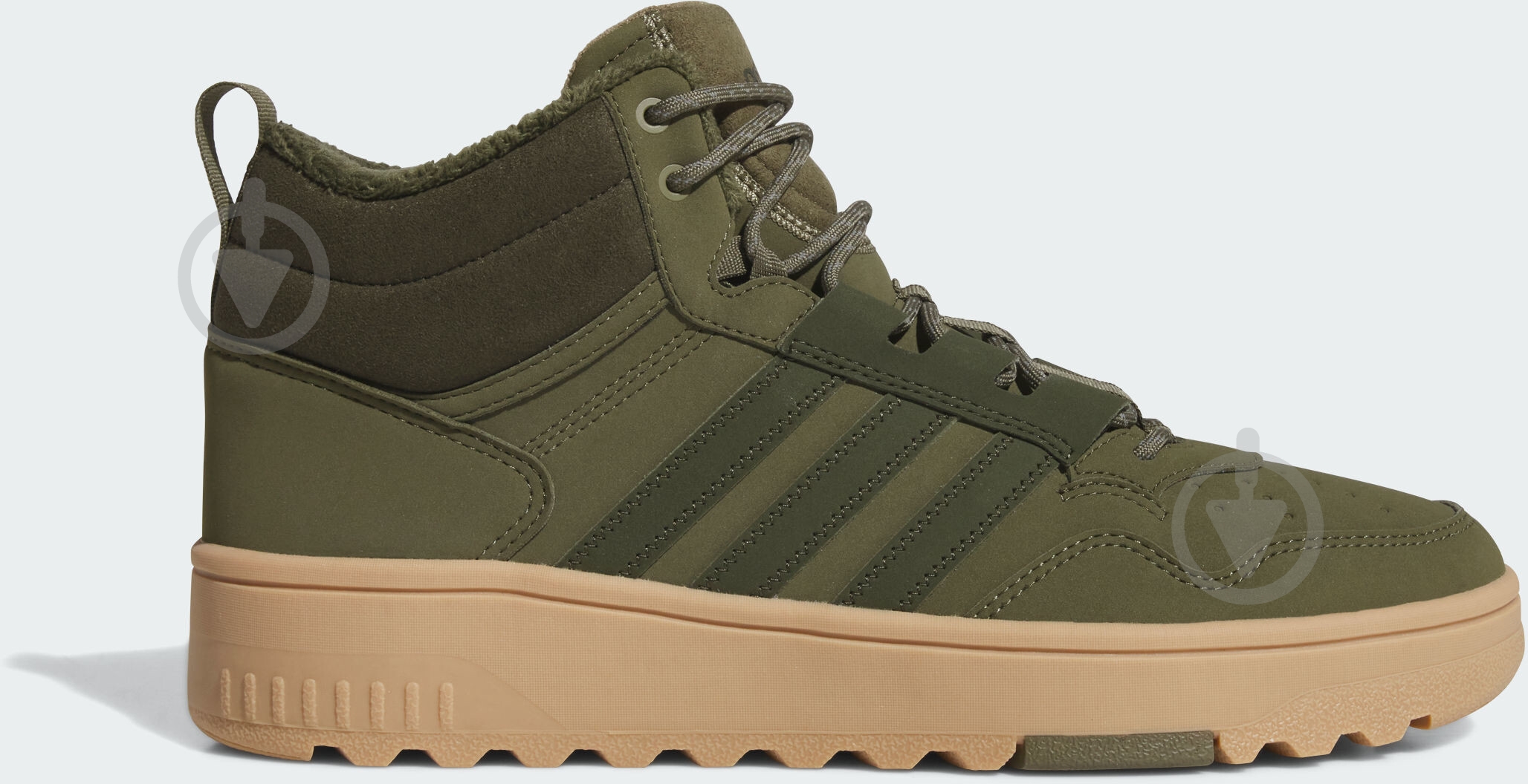 ♡HOOPEY♡  ᐉ Черевики Adidas HOOPS 4.0 MID WINTER JQ5363 р.43 1/3 хакі