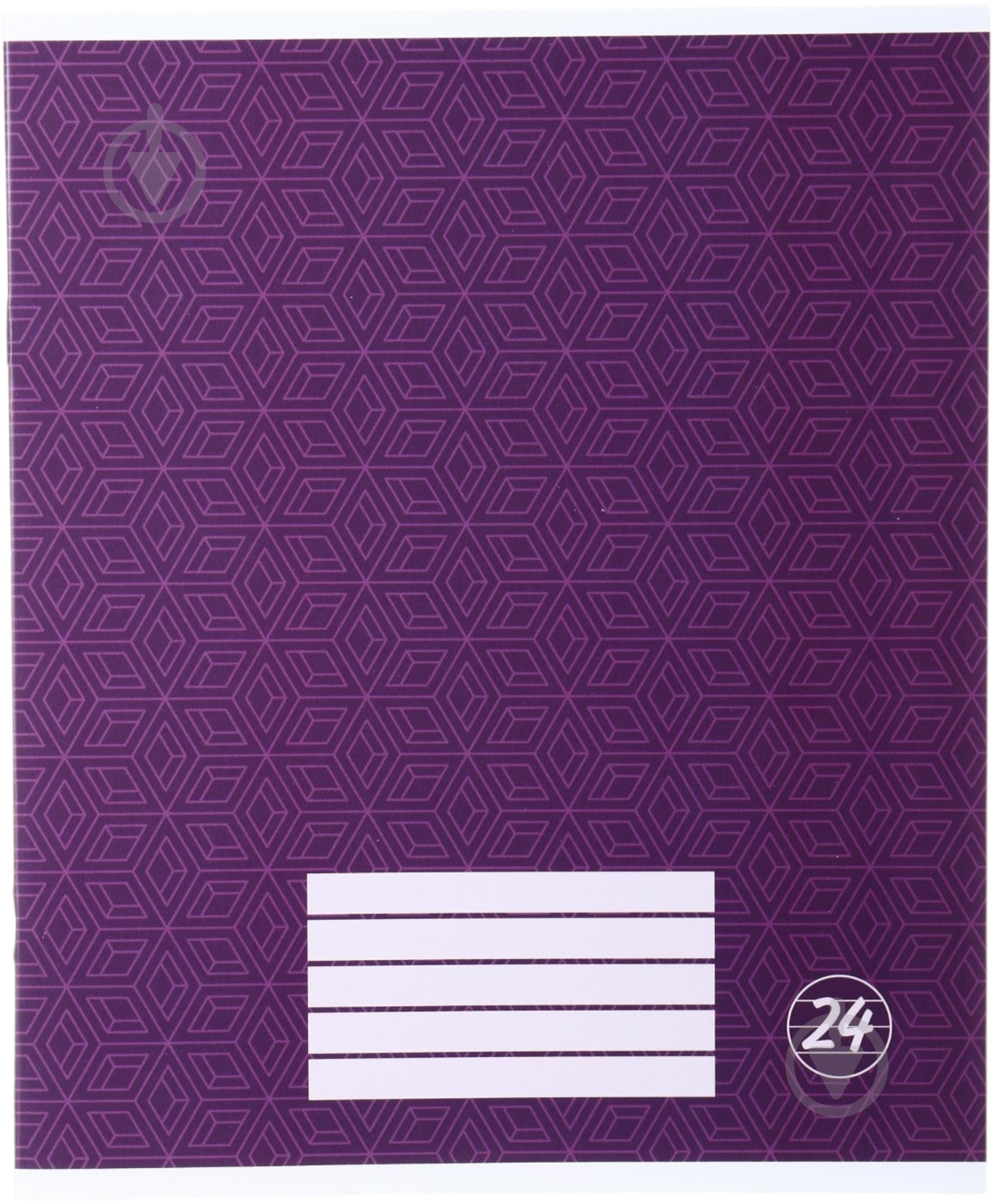 Зошит шкільний 24 аркуші у лінію 2026 фіолетовий Nota Bene - фото 1 Зошит шкільний 24 аркуші у лінію 2026 фіолетовий Nota Bene - фото 1