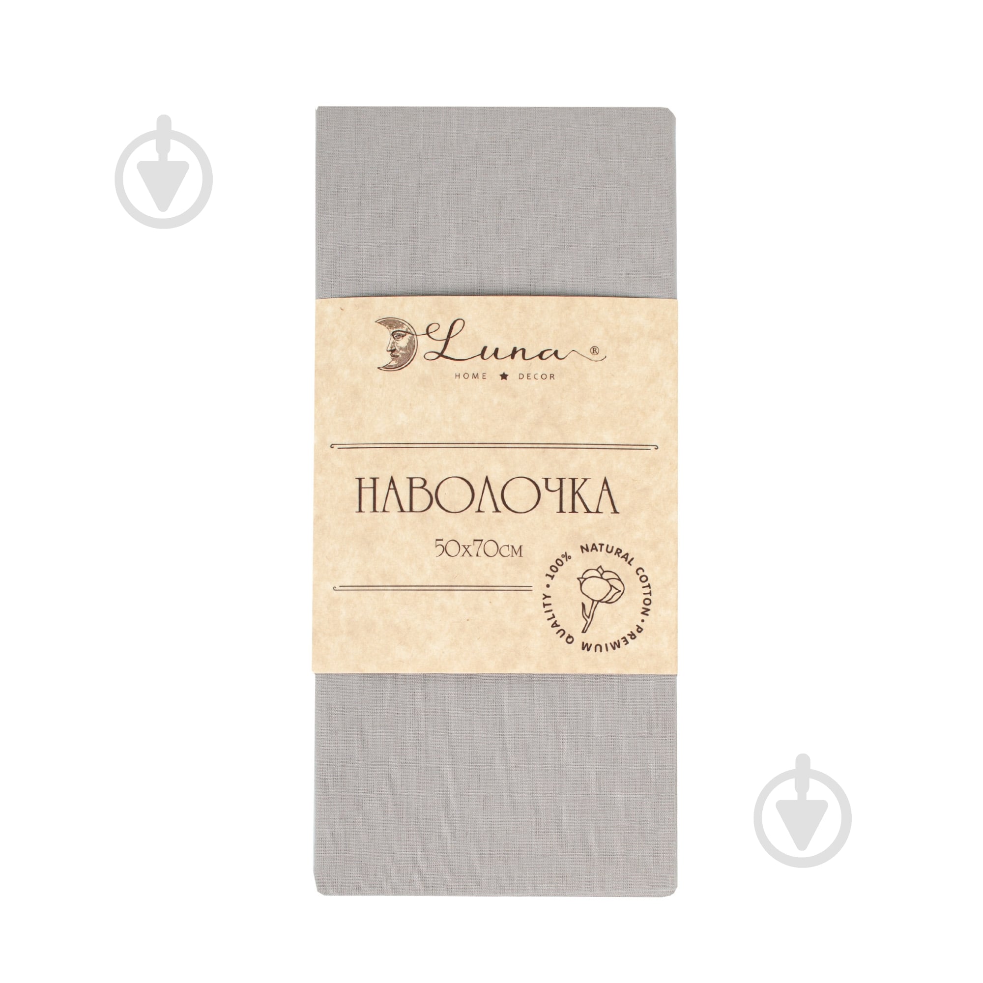Наволочка Моно 50x70 см мокко - фото 1 Наволочка Моно 50x70 см мокко - фото 1