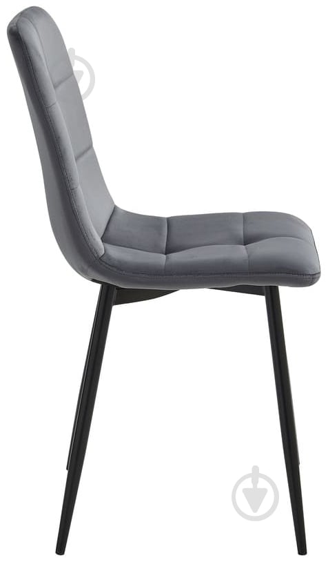 Стул Fly FS14 серый / черный - фото 3