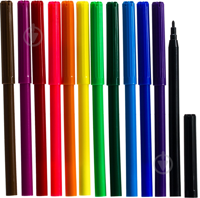 Фломастери 12 шт. Nota Bene - фото 2