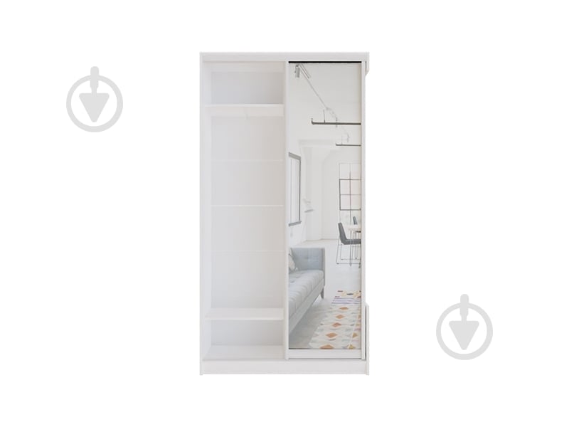 Прихожая DC Mari 2100х1105х400 мм нимфея альба - фото 2 Прихожая DC Mari 2100х1105х400 мм нимфея альба - фото 2