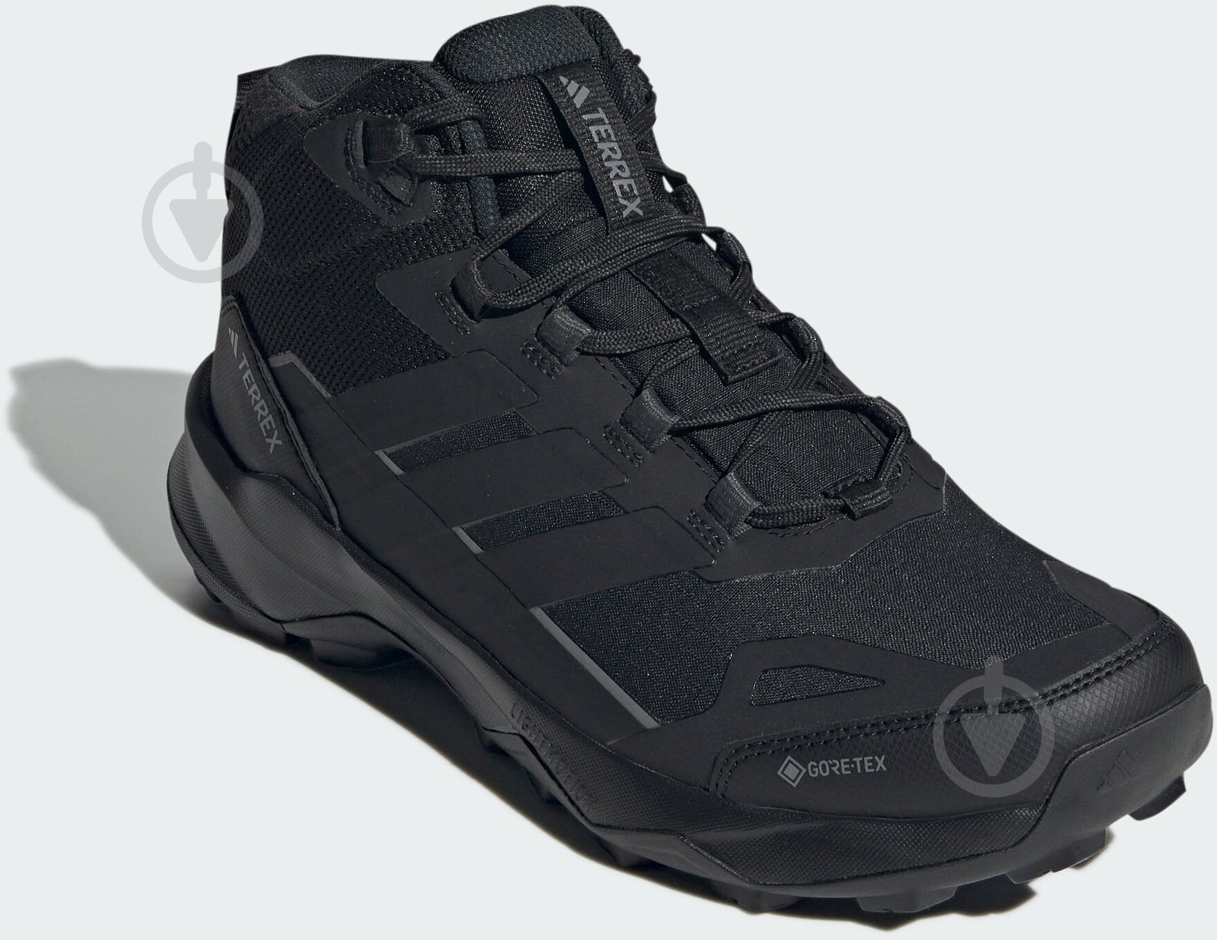 Черевики Adidas TERREX SKYCHASER AX5 Mid GORE-TEX Hiking JQ2207 р.41 1/3 чорний - фото 3 Черевики Adidas TERREX SKYCHASER AX5 Mid GORE-TEX Hiking JQ2207 р.41 1/3 чорний - фото 3