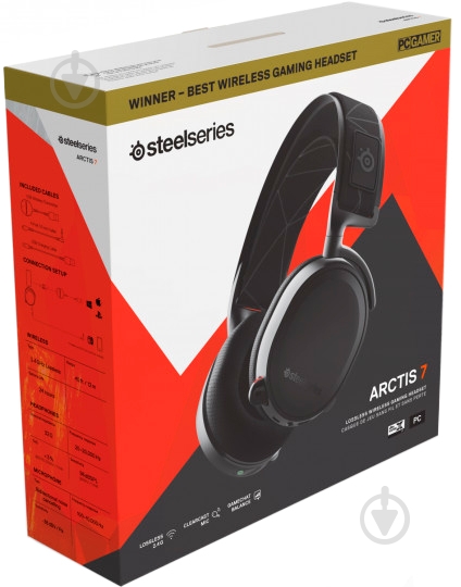 Гарнитура SteelSeries Arctis 7 2019 Edition Wireless (SS61505) - фото 5