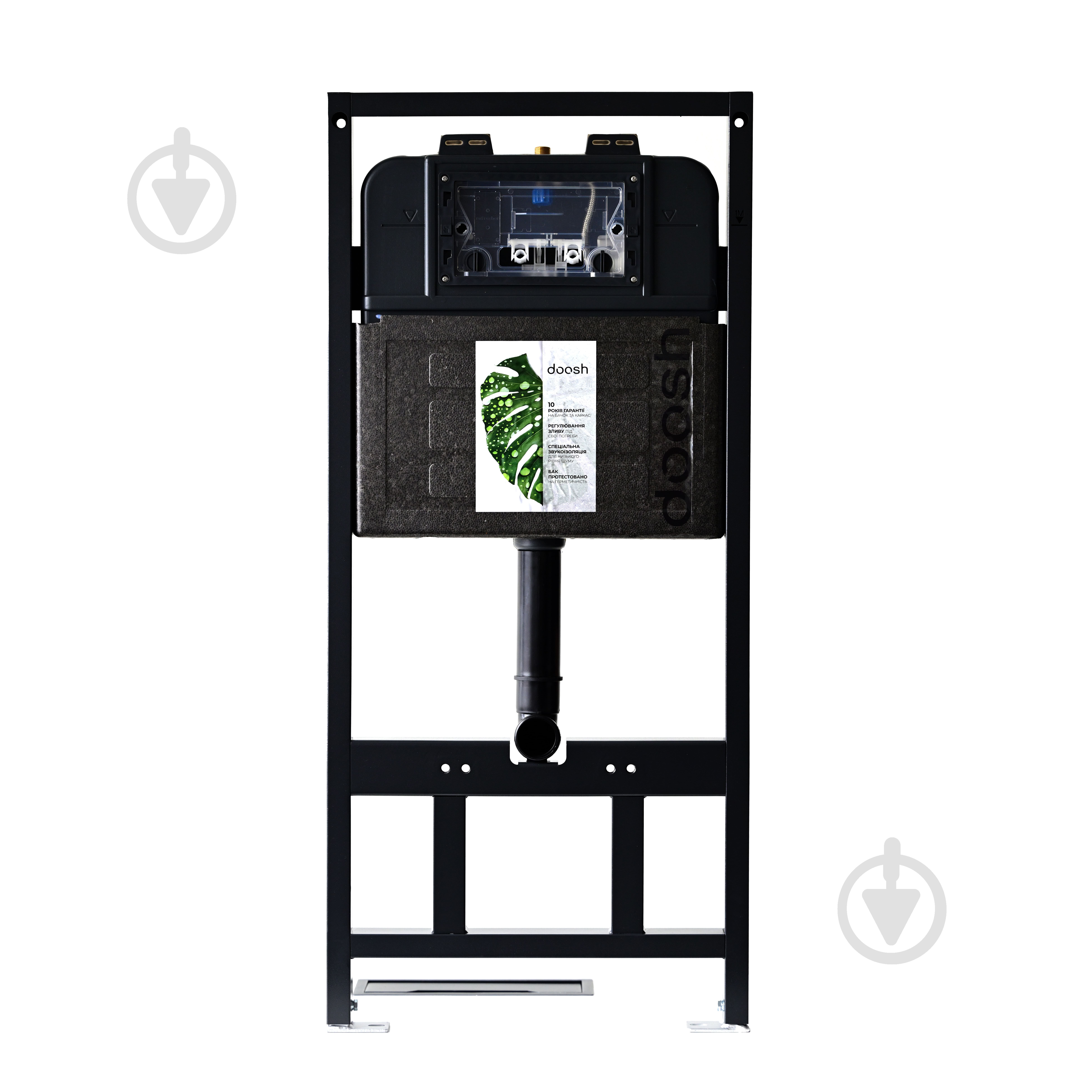 Инсталляция для унитаза Doosh DO-CC-01 Dark Gray - фото 1