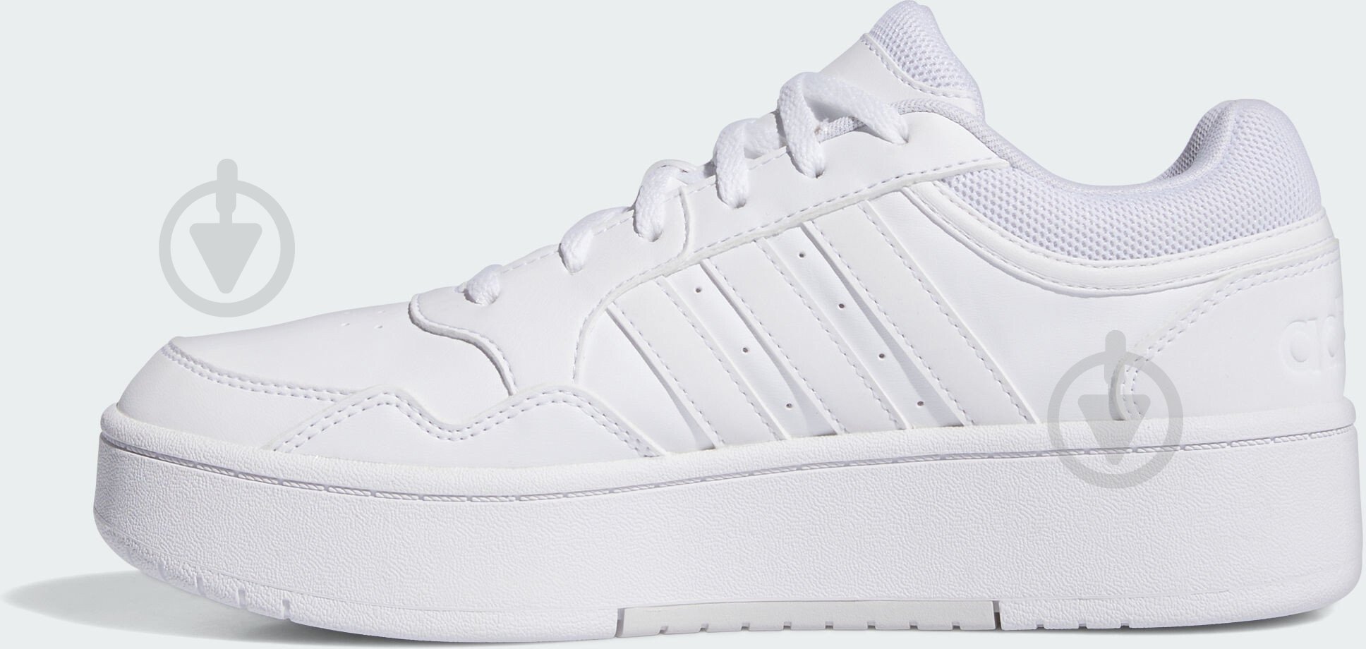 Кросівки жіночі демісезонні Adidas HOOPS 3.0 BOLD W ID2855 р.38 2/3 білі - фото 2