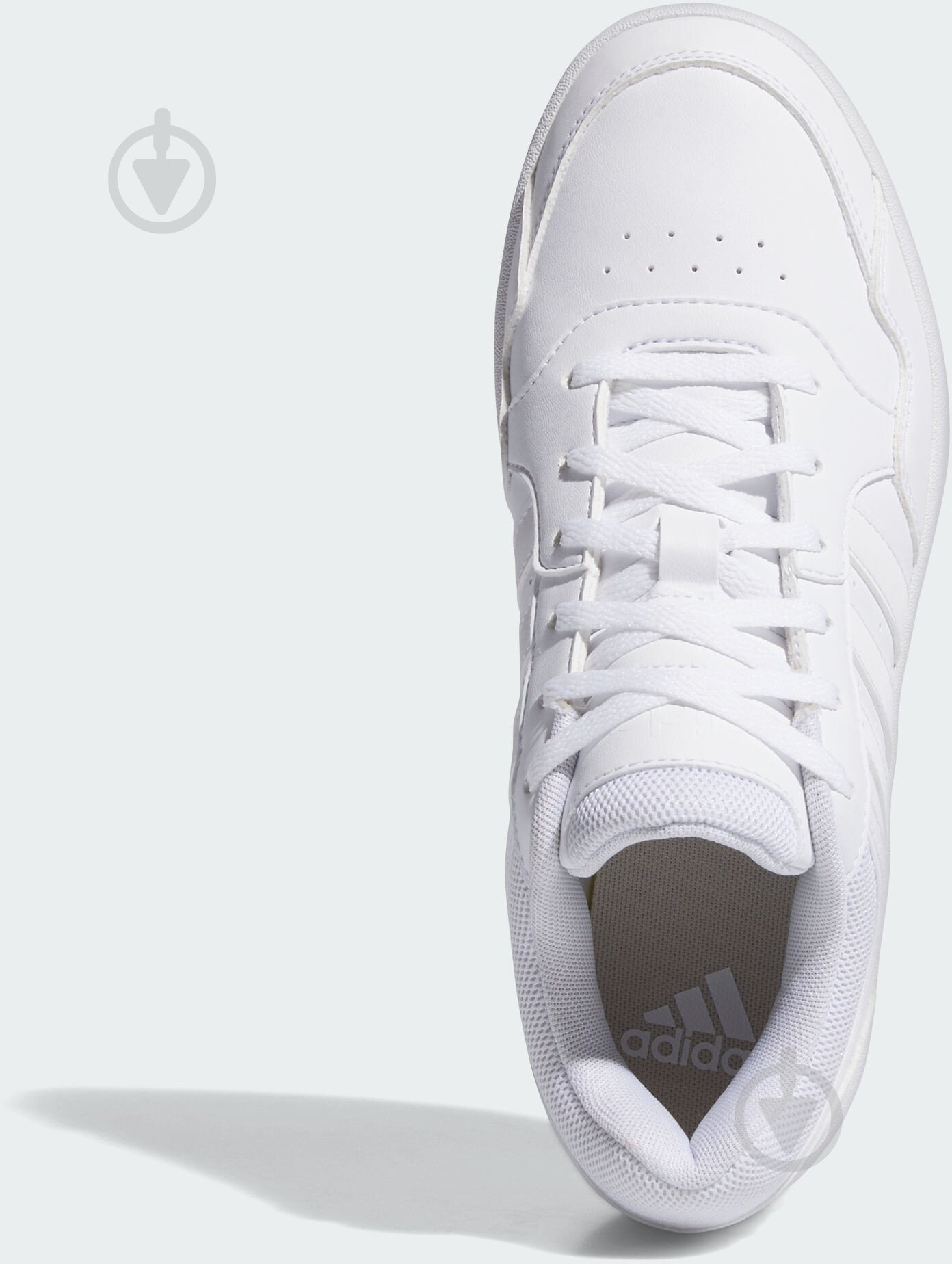 Кросівки жіночі демісезонні Adidas HOOPS 3.0 BOLD W ID2855 р.38 2/3 білі - фото 5