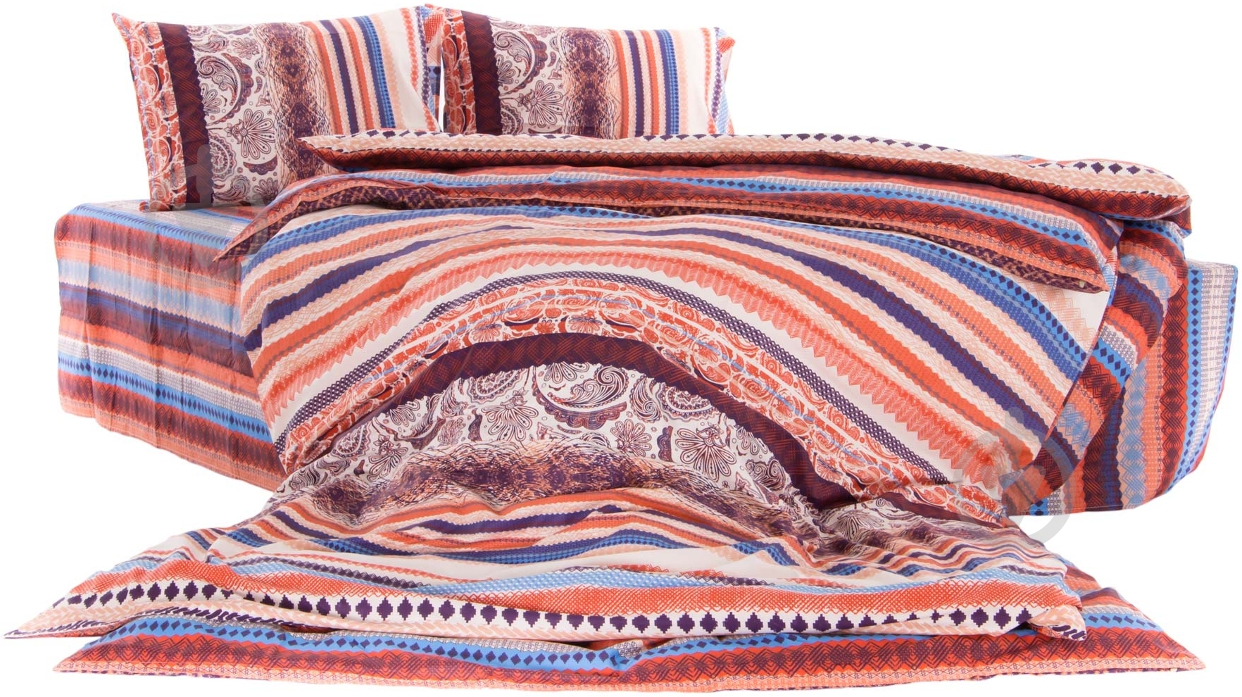 Комплект постельного белья Royal 2,0 разноцветный Ibodo - фото 1
