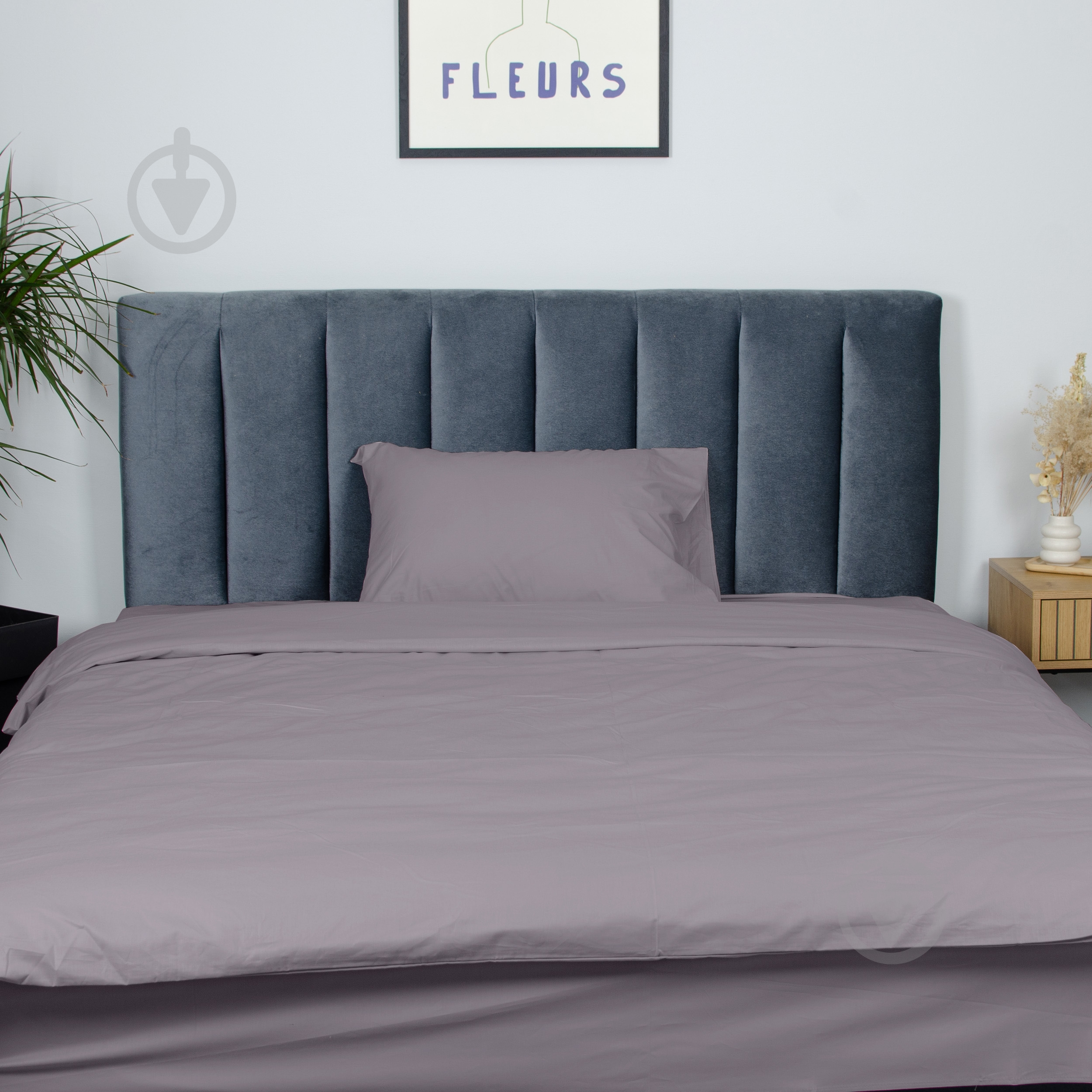 Простынь Моно 240x220 см тауп - фото 2 Простынь Моно 240x220 см тауп - фото 2