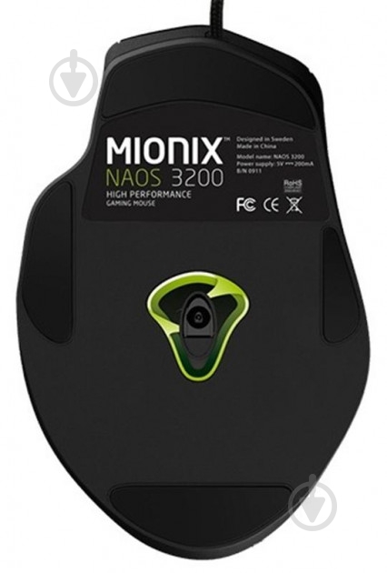 Миша Naos-3200 Black USB MNX-Naos-3200 - фото 4