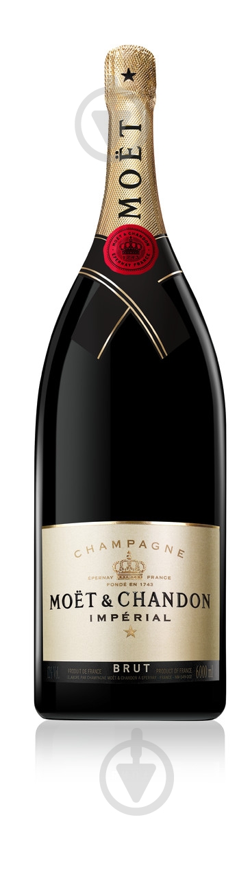 Шампанское Moёt & Chandon Brut Imperial белое брют 12% 6 л - фото 1