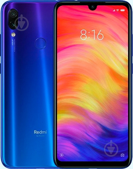 Смартфон Xiaomi Redmi Note 7 4/128GB neptune blue (457159) - фото 1