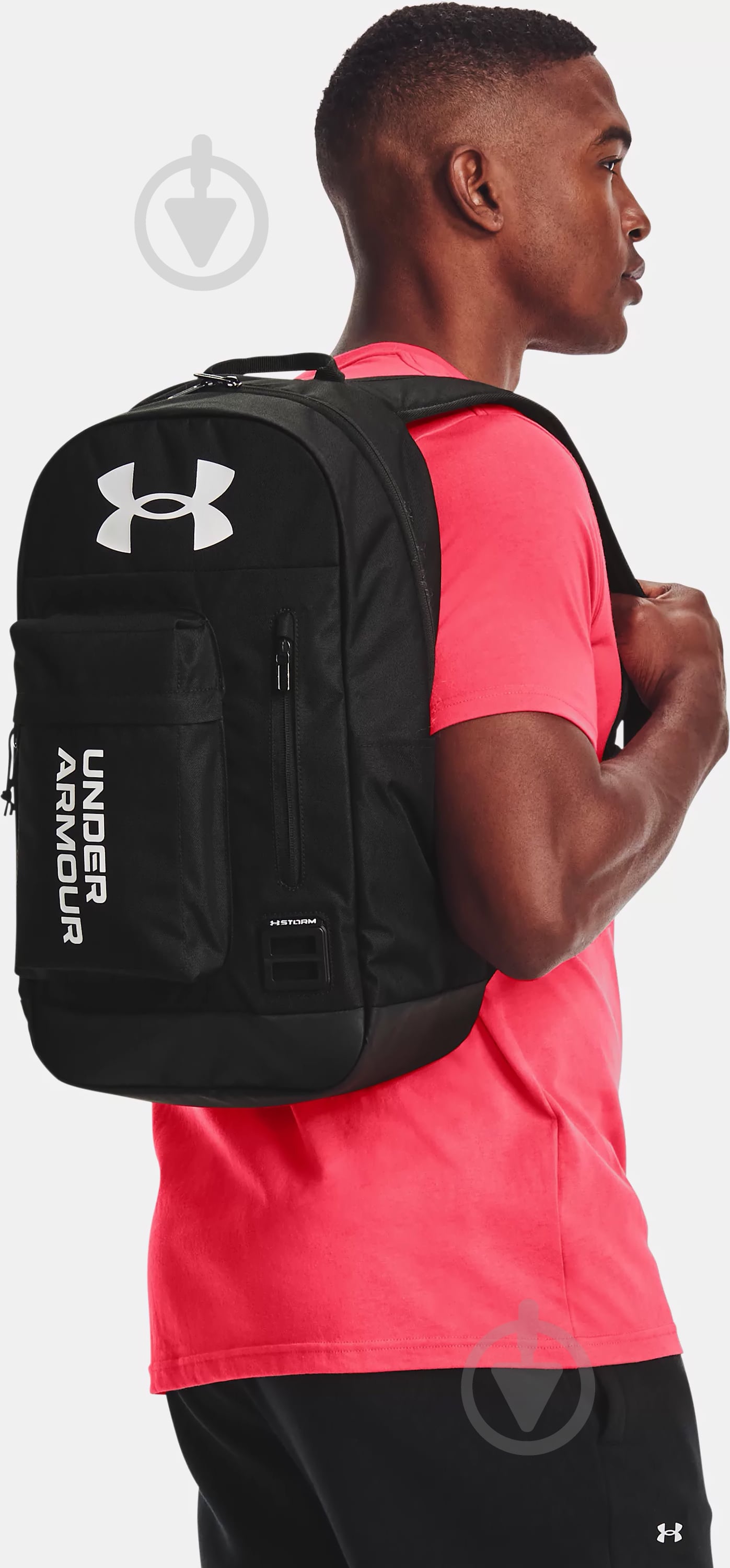 Рюкзак Under Armour UA HALFTIME BACKPACK 1362365-001 черно-белый - фото 1