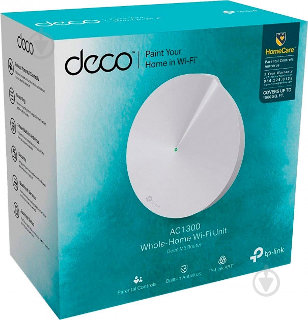 Wi-Fi-система TP-Link Deco M5 (1-pack) - фото 5 Wi-Fi-система TP-Link Deco M5 (1-pack) - фото 5