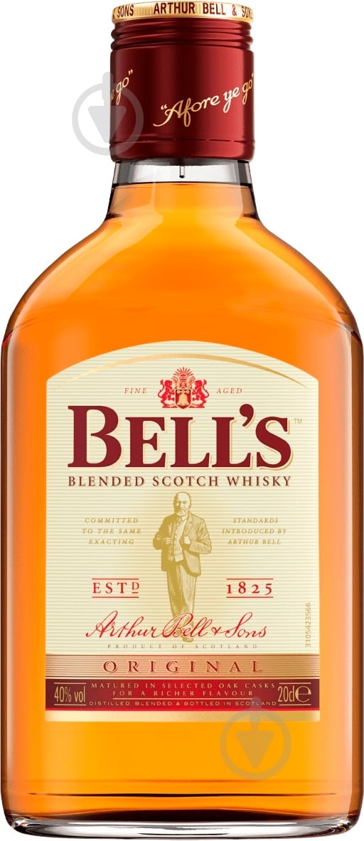 Віскі Bells Original витримка 3 года 0,2 л - фото 1