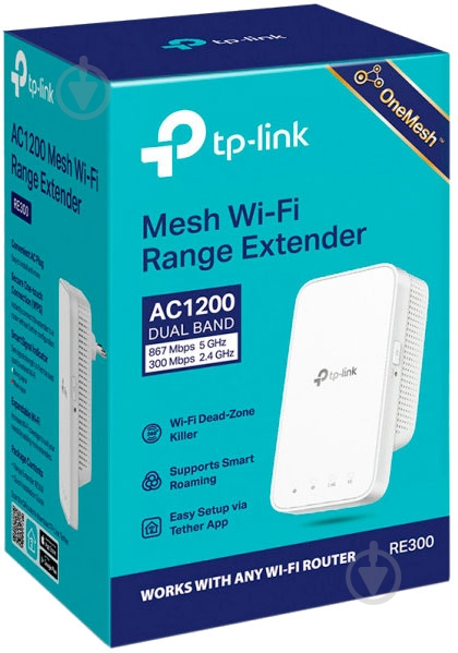 Повторювач сигналу TP-Link RE300 - фото 4