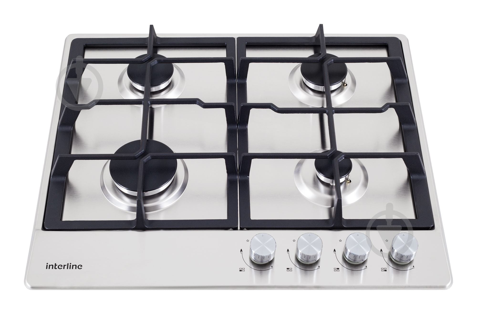 Варочная поверхность газовая Interline HGS 563 FGK XM - фото 1 Варочная поверхность газовая Interline HGS 563 FGK XM - фото 1