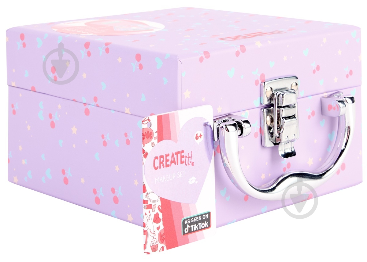 Набор детской декоративной косметики CREATE IT! в сиреневом кейсе на замке - фото 2 Набор детской декоративной косметики CREATE IT! в сиреневом кейсе на замке - фото 2