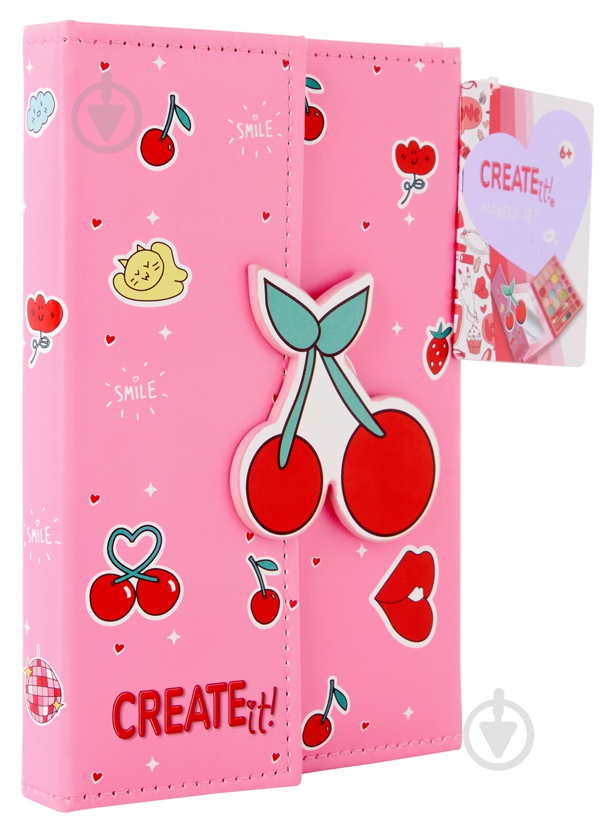 Набор для макияжа CREATE IT! на магните Вишенки - фото 1 Набор для макияжа CREATE IT! на магните Вишенки - фото 1