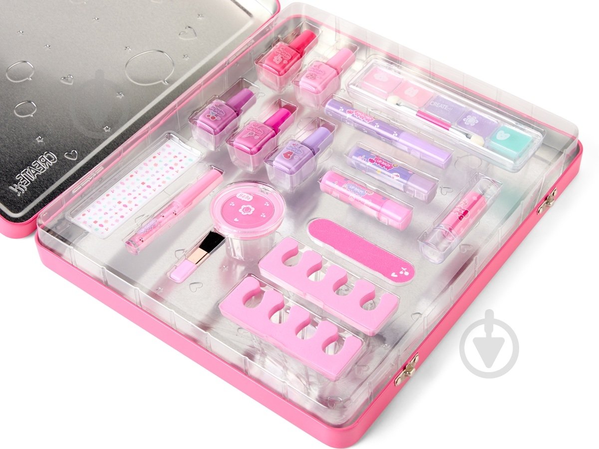 Набір дитячої декоративної косметики CREATE IT! Неон/Глітер у кейсі - фото 5