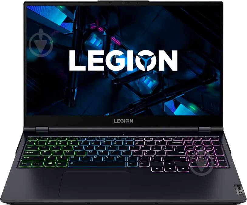 Ноутбук Lenovo Legion 5 15ITH6 15,6" (82JK00M7RA) phantom blue - фото 1 Ноутбук Lenovo Legion 5 15ITH6 15,6" (82JK00M7RA) phantom blue - фото 1