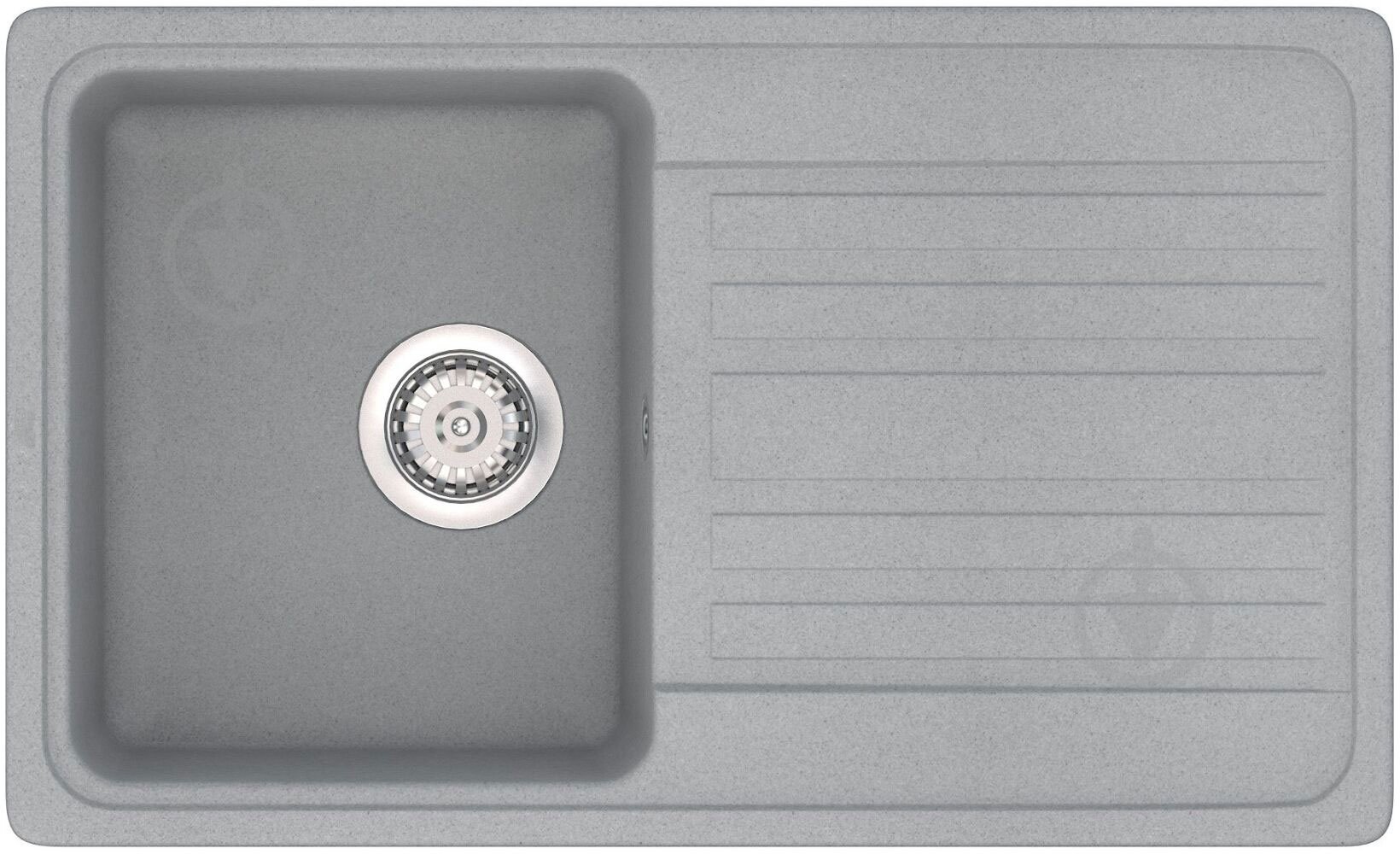 Мийка для кухні Water House Hope HMP 02.76 gray - фото 1