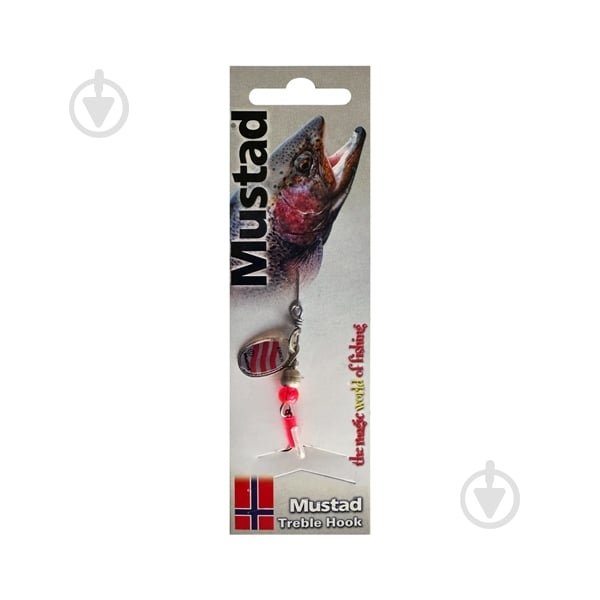 Блесна-вертушка Gladiator 3 г Barsch silver-red №0 - фото 1 Блесна-вертушка Gladiator 3 г Barsch silver-red №0 - фото 1