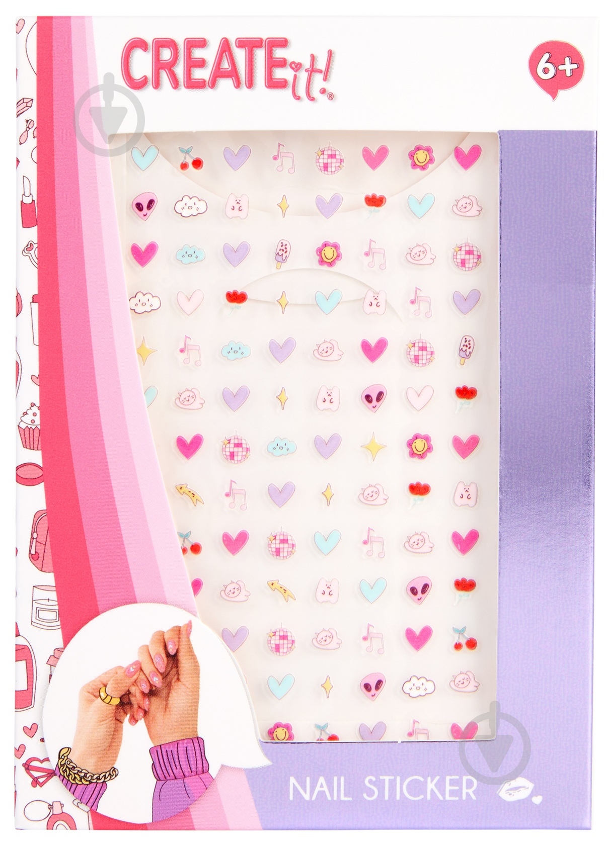 Наліпки на нігті CREATE IT! - фото 1