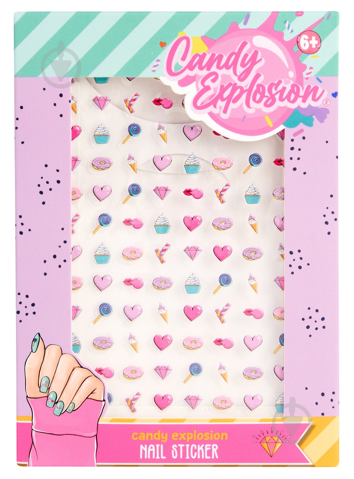 Наліпки на нігті CREATE IT! Candy - фото 1