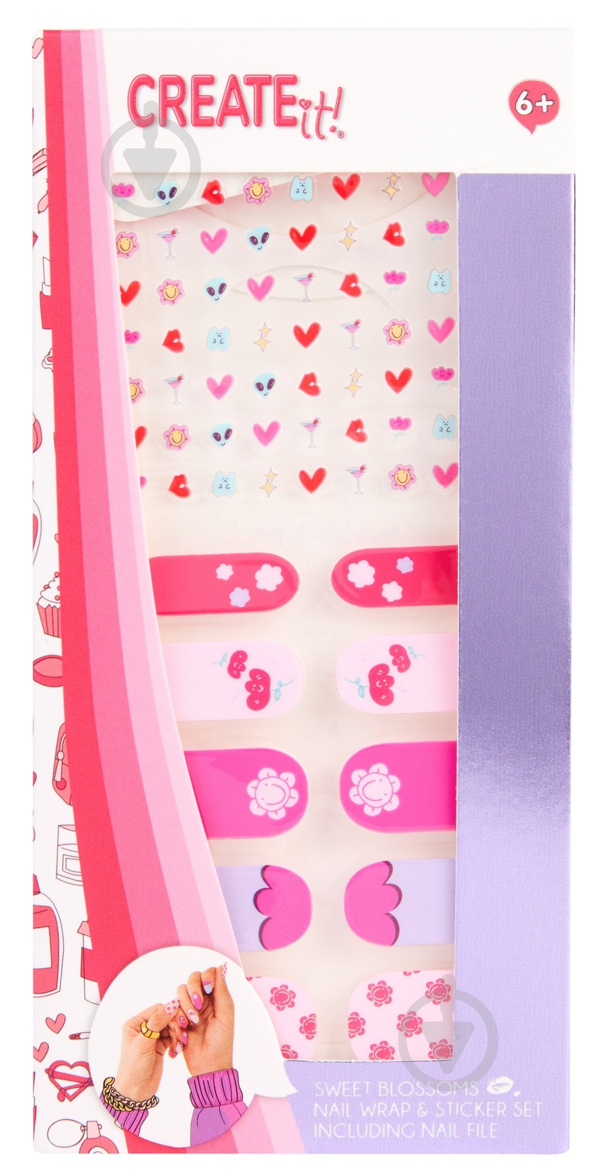 Набор для нейл-арта CREATE IT! 2 в 1 - фото 1 Набор для нейл-арта CREATE IT! 2 в 1 - фото 1