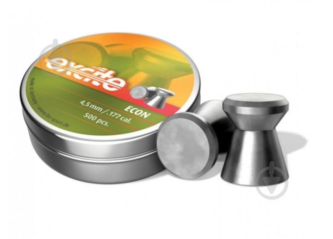 Кулі пневматичні H&N Econ 500 шт/уп, 0,48 г 4,5 мм - фото 1