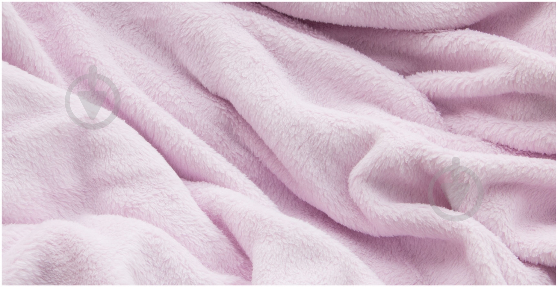 Плед Пудра 200x220 см розовый Underprice - фото 2