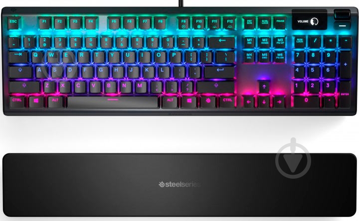 Клавиатура SteelSeries Apex 5 USB (SS64532) black - фото 2