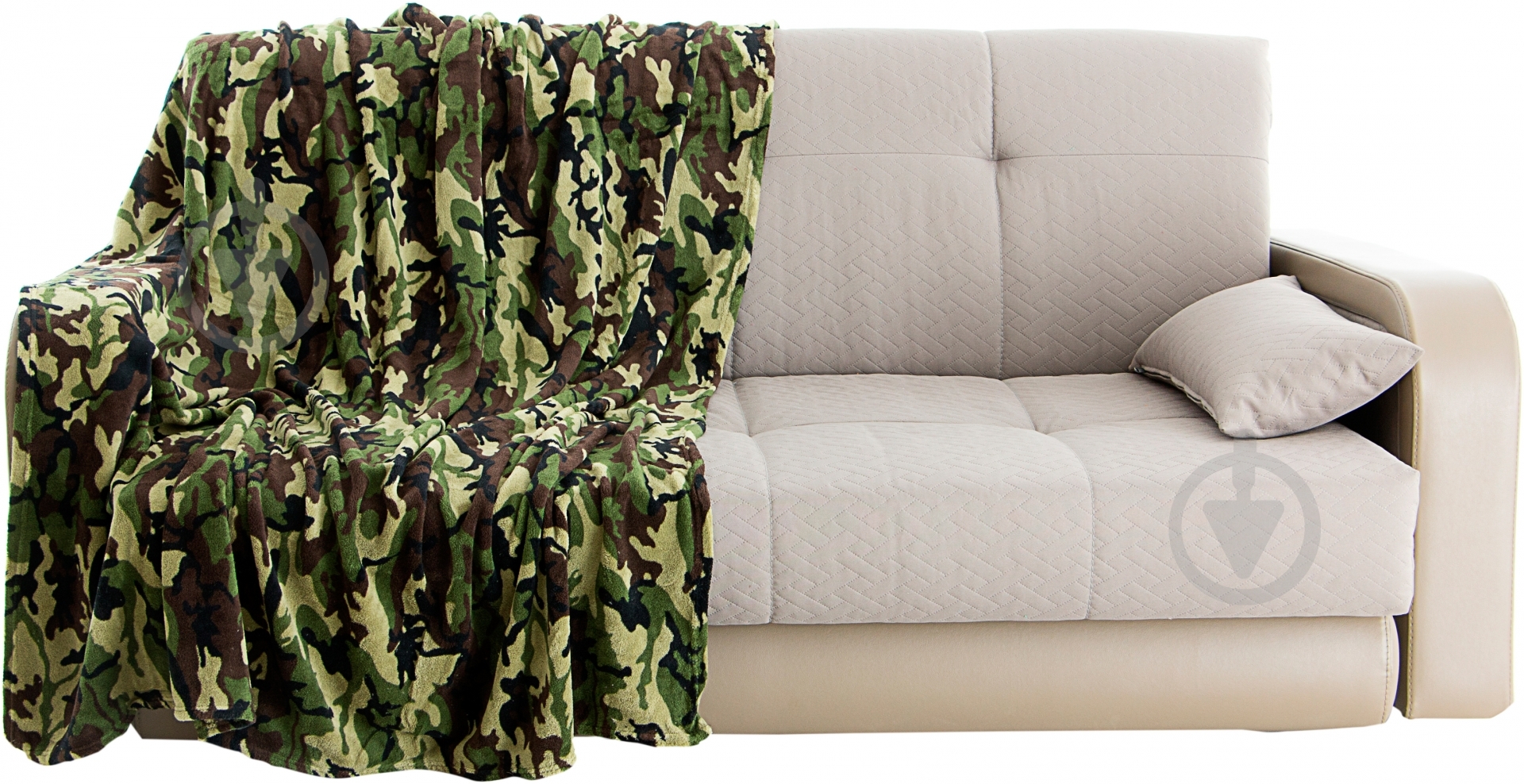 Плед Military 160x200 см камуфляж Underprice - фото 1