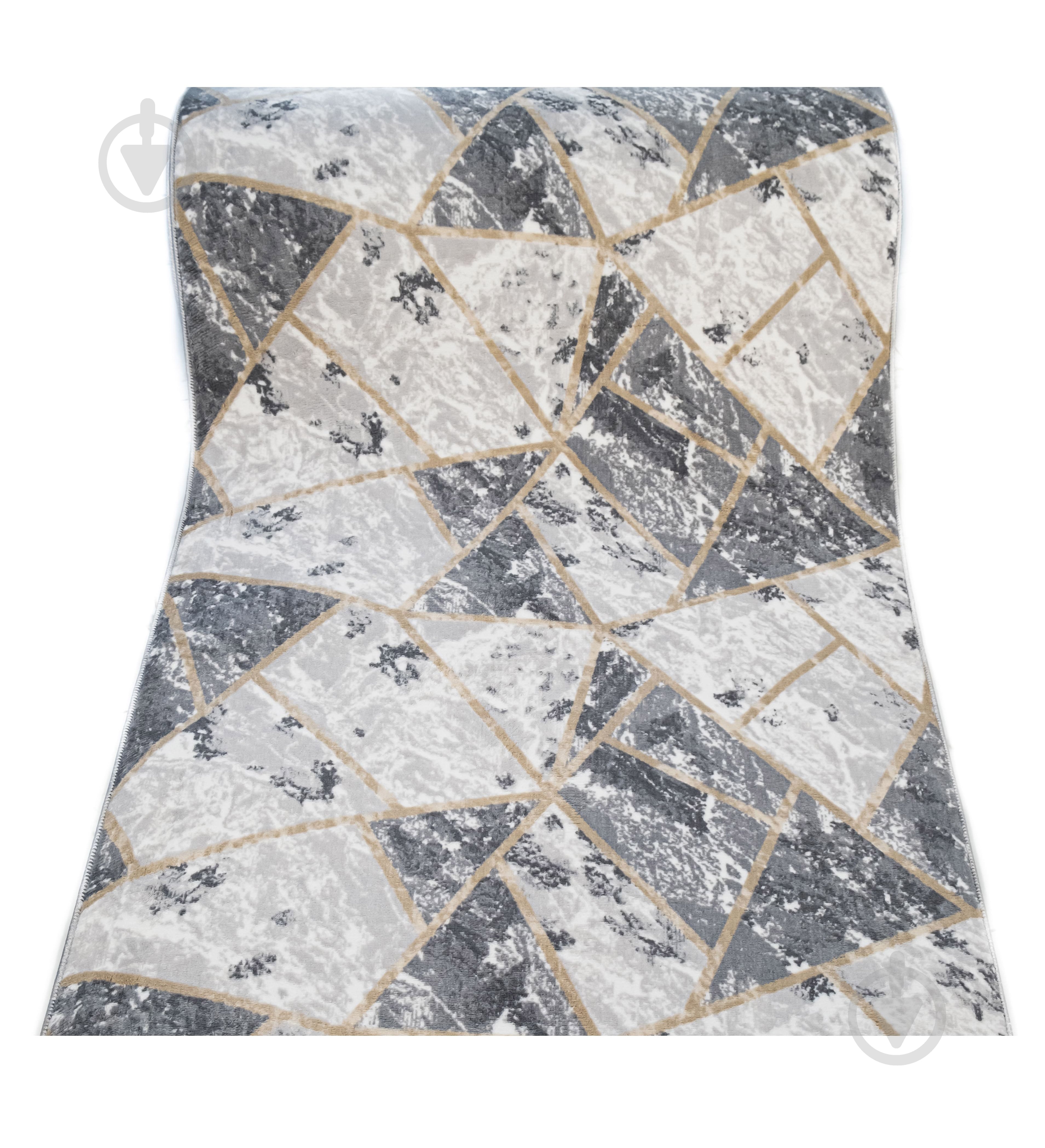 Доріжка PLATO HALI 6031 Grey Beige 2 м - фото 1