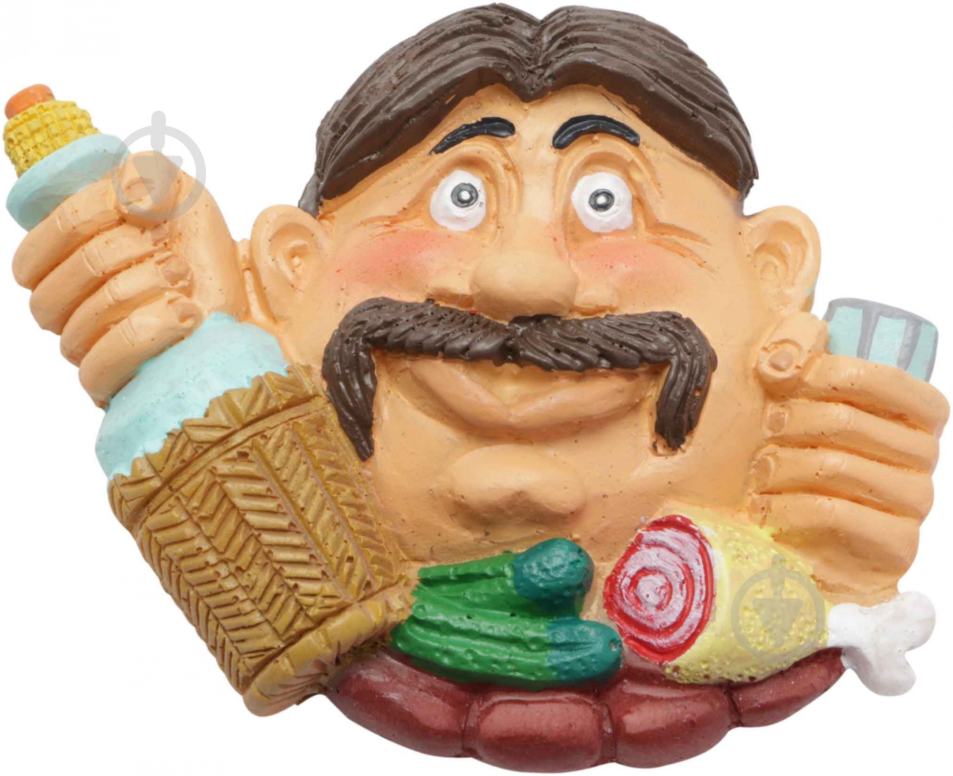 Магнит Шарж кум 5 см - фото 1