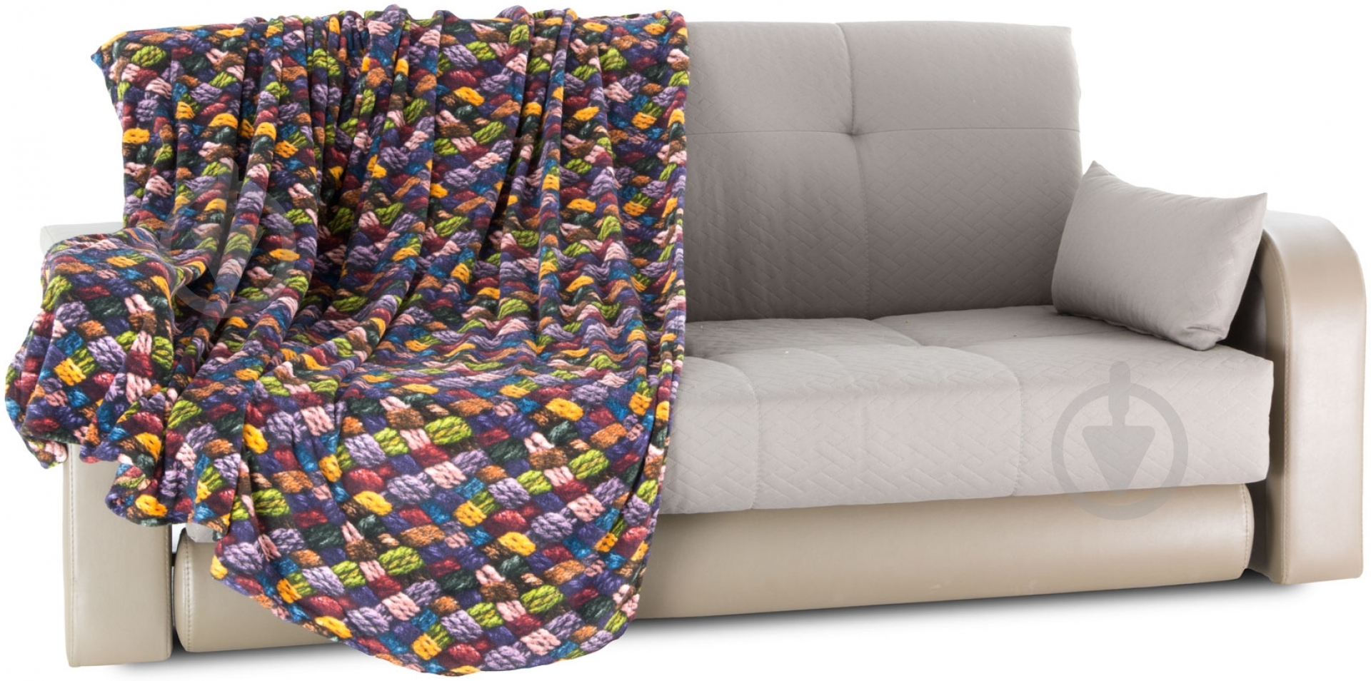 Плед Мулине 200x220 см разноцветный Underprice - фото 1 Плед Мулине 200x220 см разноцветный Underprice - фото 1