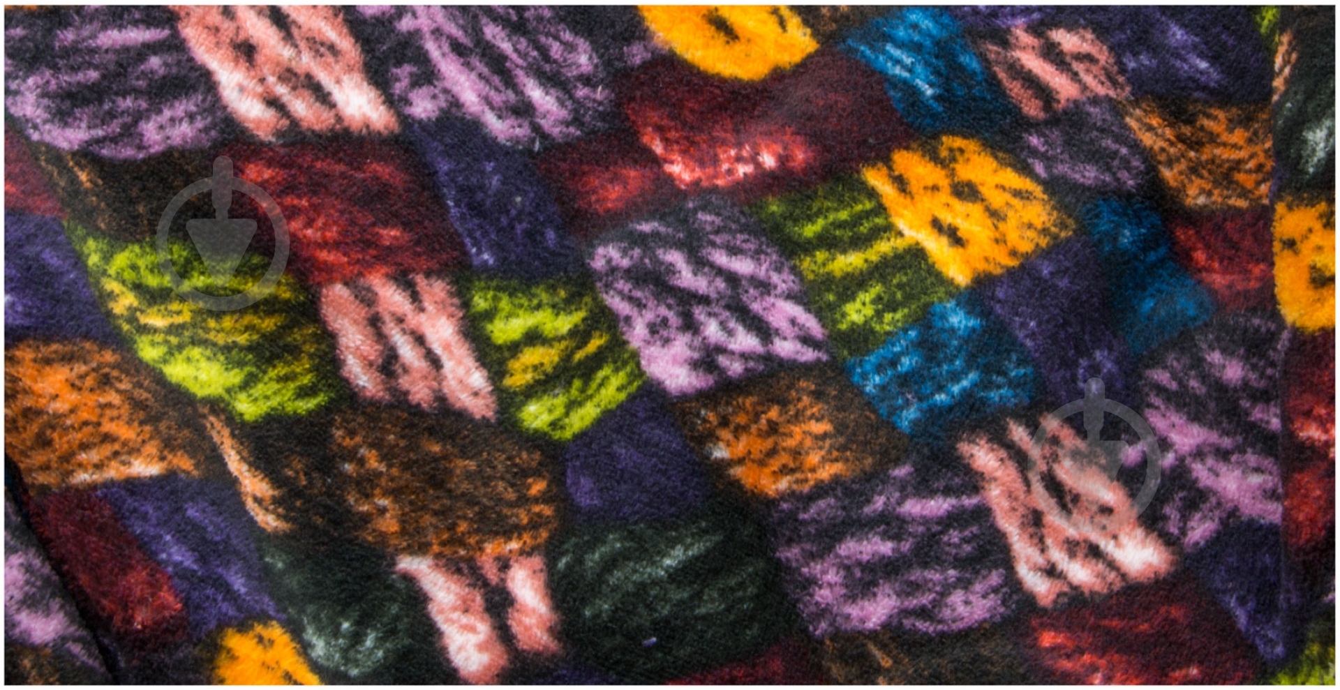 Плед Мулине 200x220 см разноцветный Underprice - фото 2 Плед Мулине 200x220 см разноцветный Underprice - фото 2