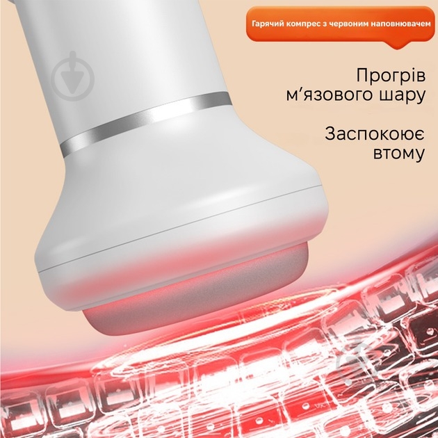 Перкуссионный ручной массажер Inspire SL-830 - фото 4