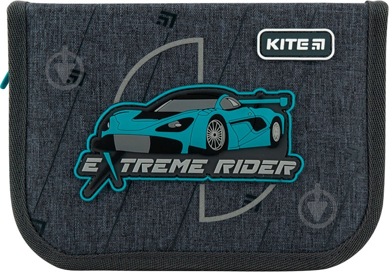 Пенал 622 Rider KITE темно-серый - фото 1 Пенал 622 Rider KITE темно-серый - фото 1