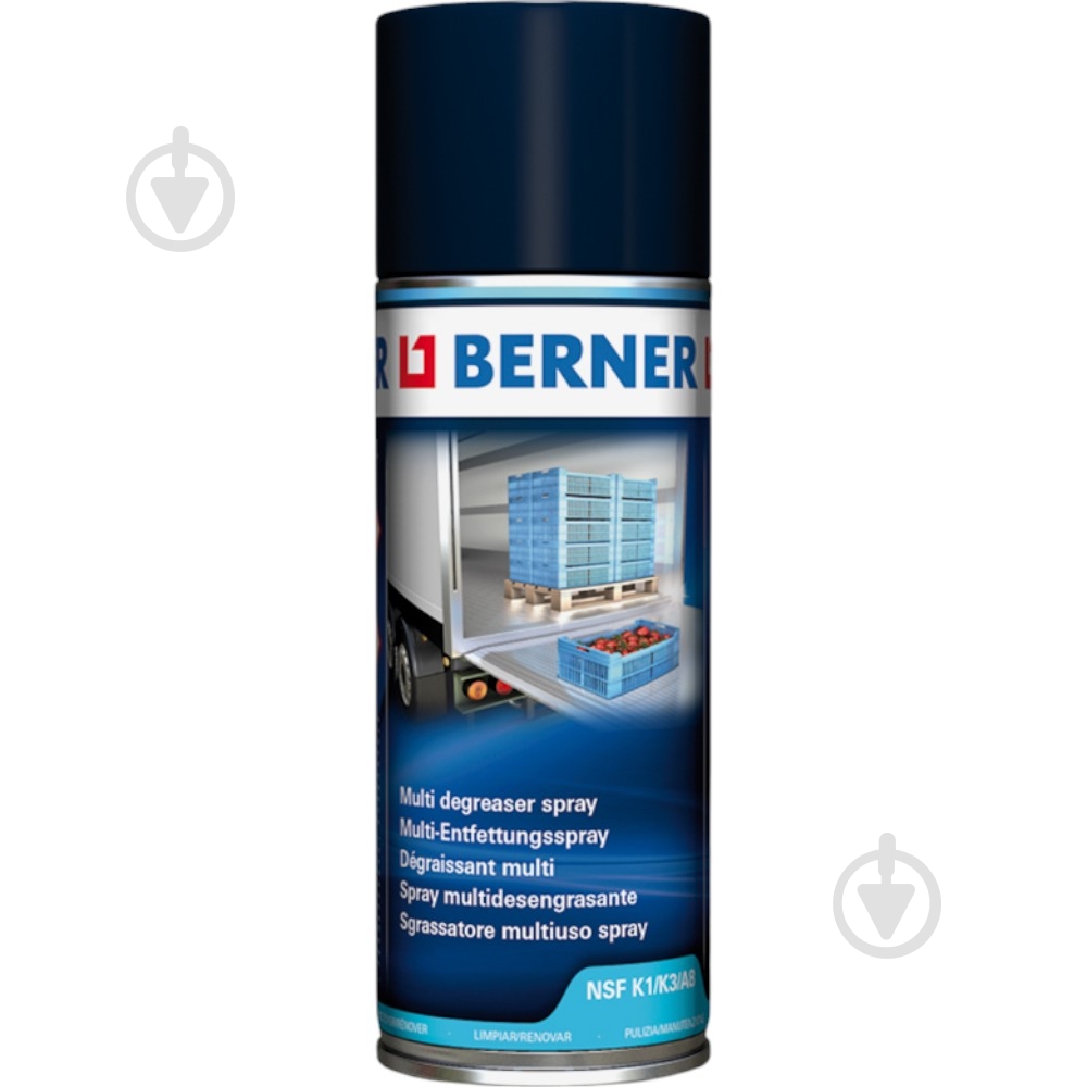 Очиститель Berner NSF K1/K3/A8 400 мл - фото 1