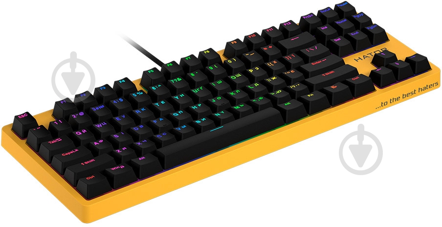 Клавіатура Hator Rockfall EVO TKL Kailh Optical ENG/UKR/RUS (64806) - фото 3