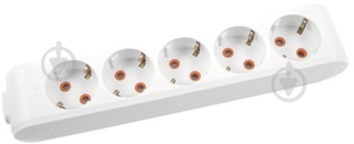 Колодка Viko с заземлением 5 гн. без выключателя белый 90114500 - фото 1 Колодка Viko с заземлением 5 гн. без выключателя белый 90114500 - фото 1