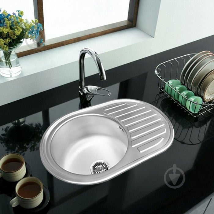 Мойка для кухни Lemax LE-5003 CH - фото 4