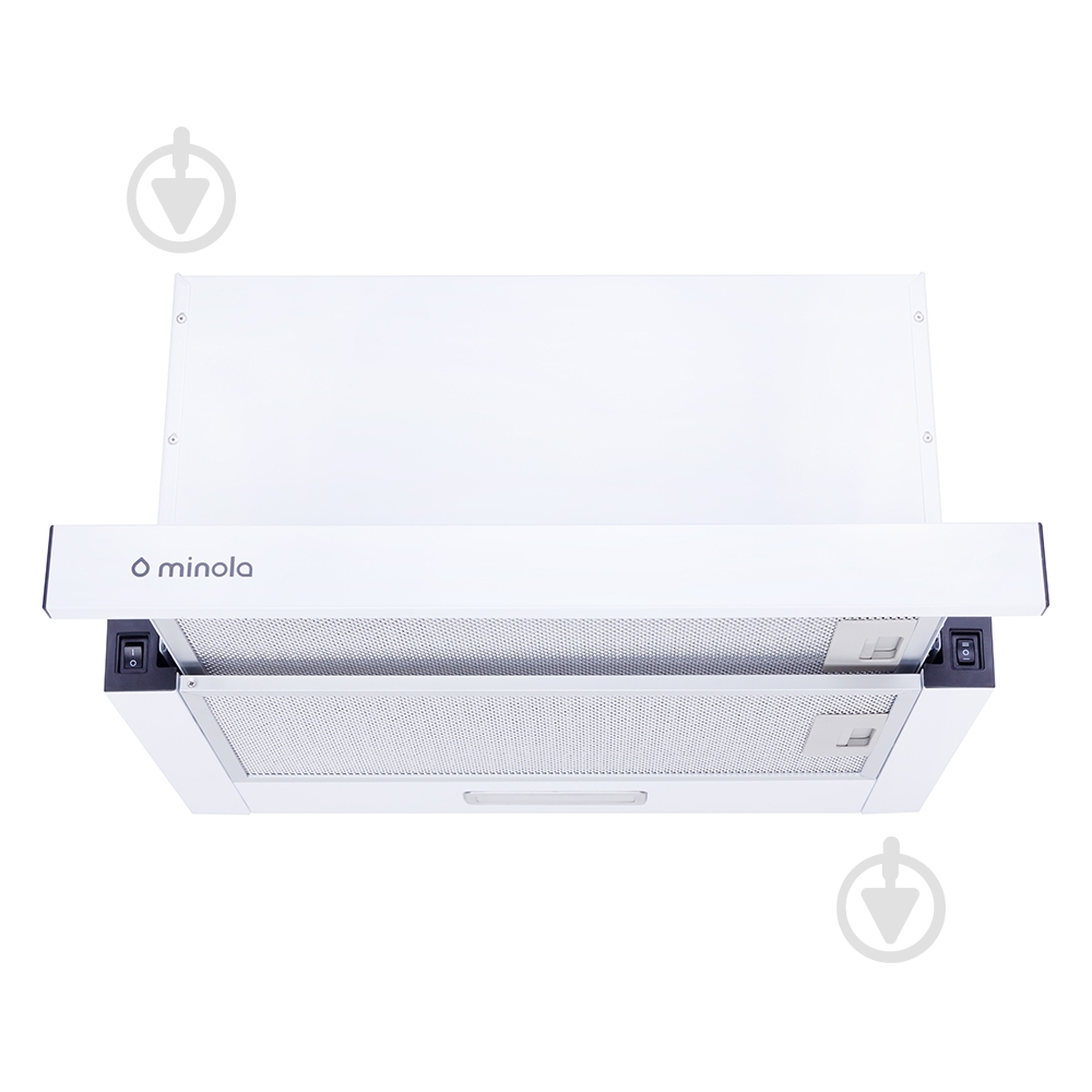 Вытяжка Minola HTL 5314 WH 750 LED телескопическая - фото 1
