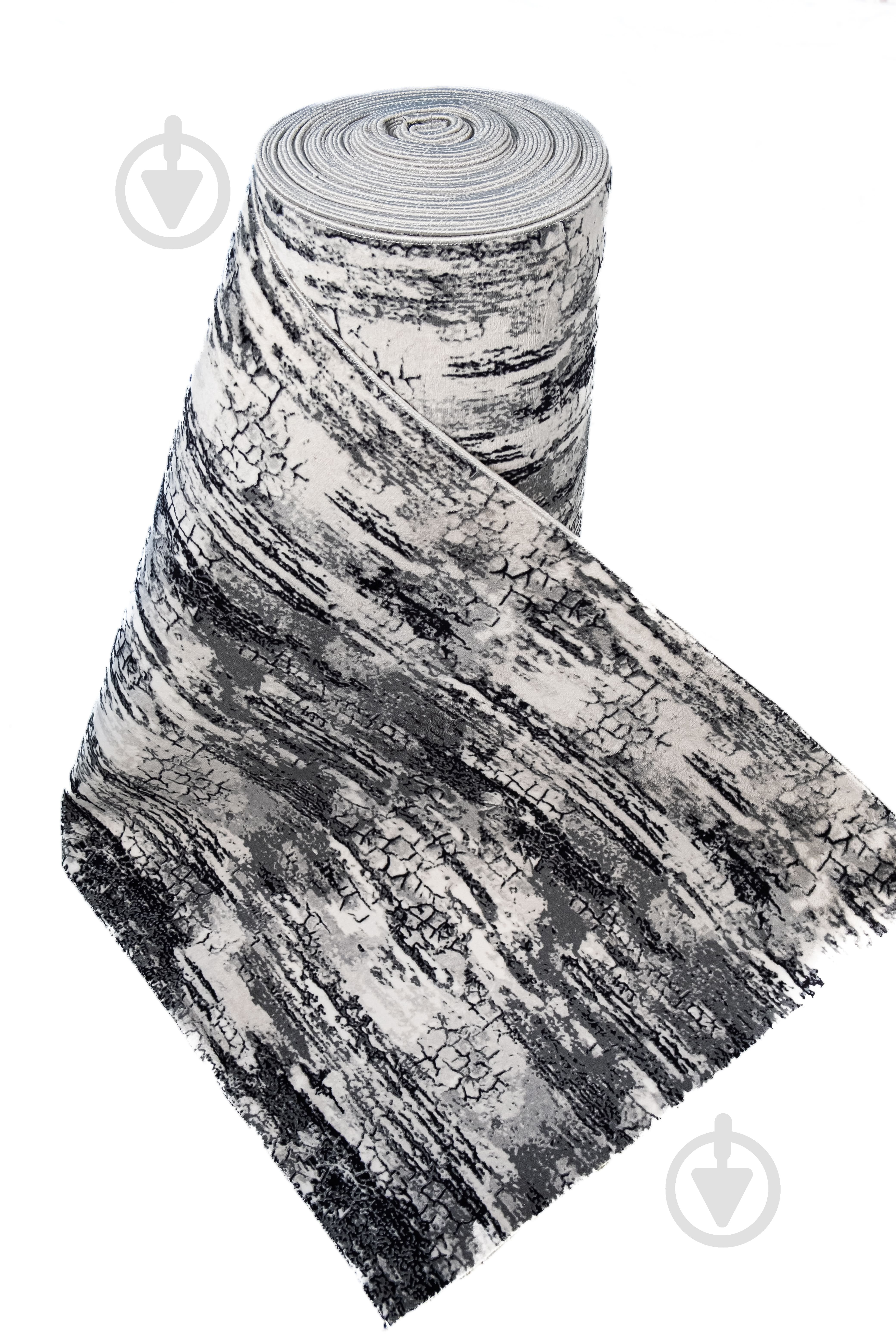 Дорожка PLATO HALI Foca 4081 Grey 2 м - фото 4