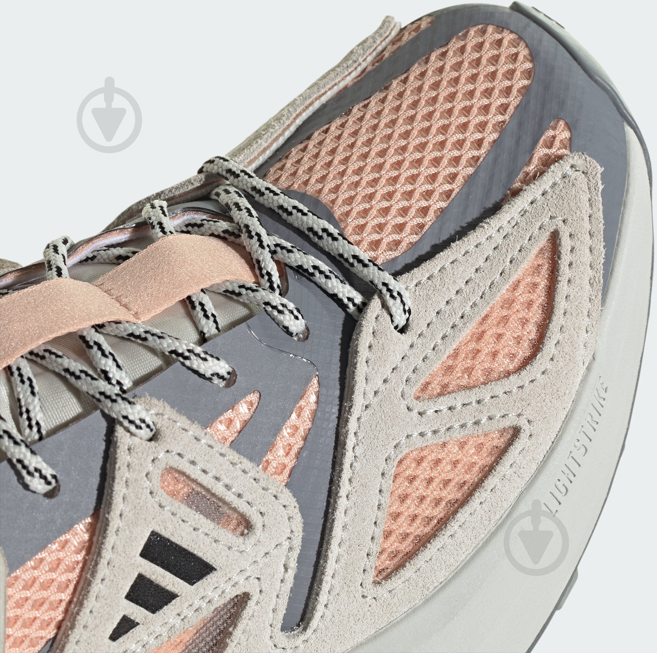 Кроссовки женские демисезонные Adidas KANTAI TRAIL JH6834 р.38 серо-розовые - фото 8