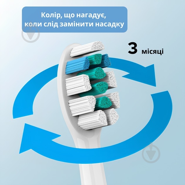 Насадки для електричної зубної щітки Bitvae Bit-S2-Wh - фото 4