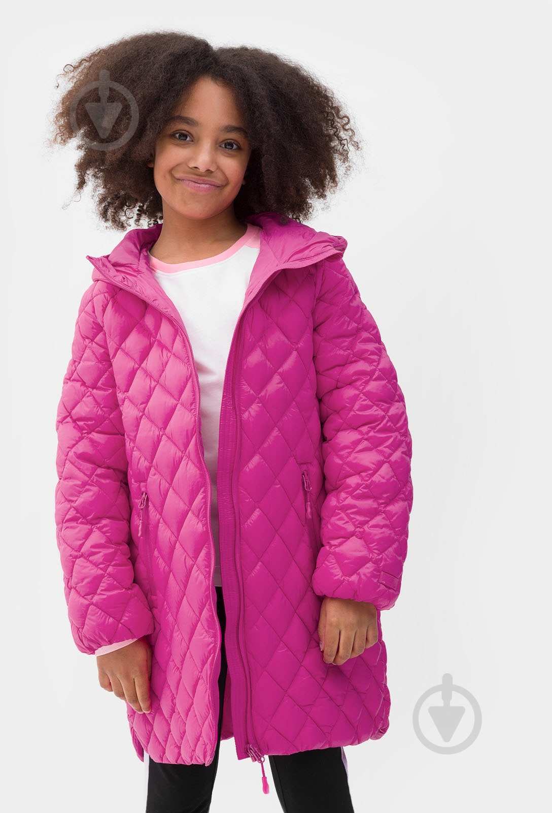 Пуховик для девочек 4F DOWN JACKET F271 4FJAW23TDJAF271-53S розовый - фото 2 Пуховик для девочек 4F DOWN JACKET F271 4FJAW23TDJAF271-53S розовый - фото 2