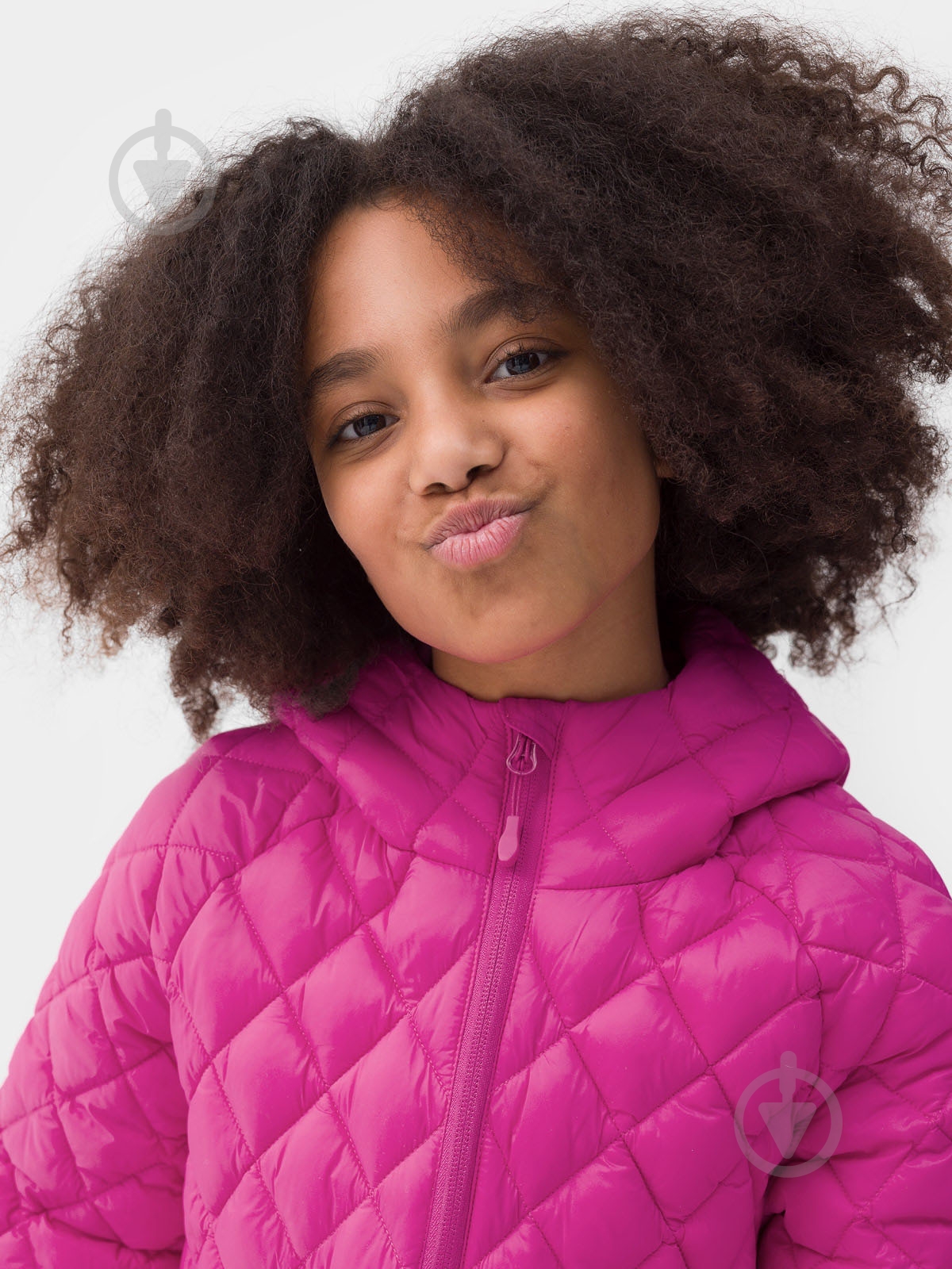 Пуховик для девочек 4F DOWN JACKET F271 4FJAW23TDJAF271-53S розовый - фото 4 Пуховик для девочек 4F DOWN JACKET F271 4FJAW23TDJAF271-53S розовый - фото 4